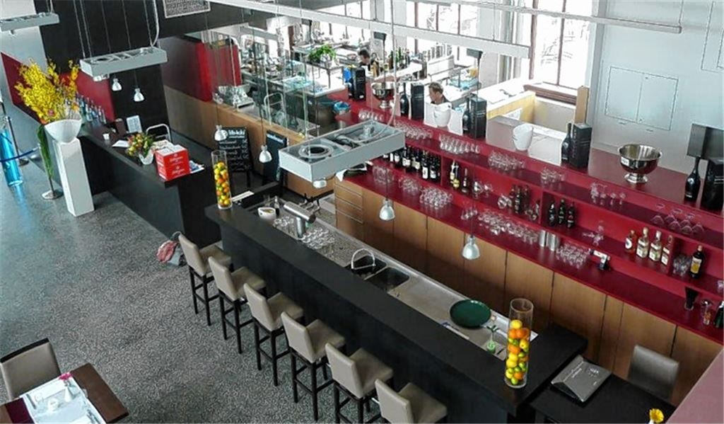 Anschauungsbeispiel: Blick in ein Lokal, das die Gartenschau-Catering-Firma Polster eingerichtet hat. Wie genau die Ausstattung in Mühlacker aussehen soll, ist noch nicht entschieden.