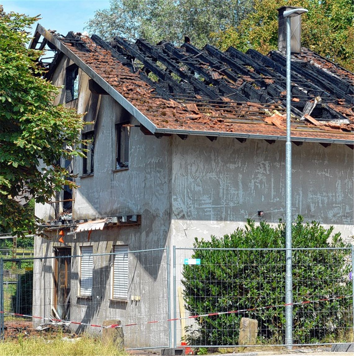 Mutmaßlicher Brandstifter gefasst Mutmaßlicher Brandstifter gefasst