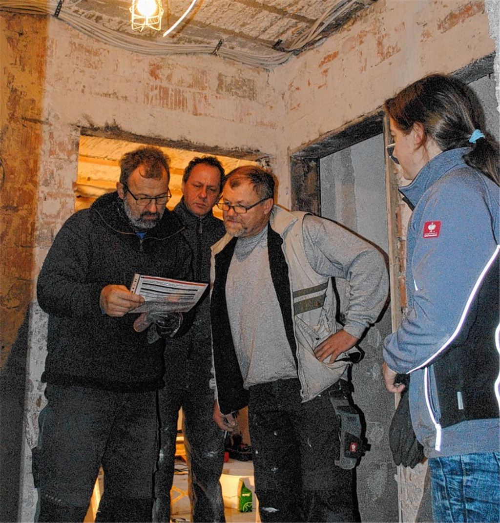 Verwüstetes Haus ist wieder bewohnbar