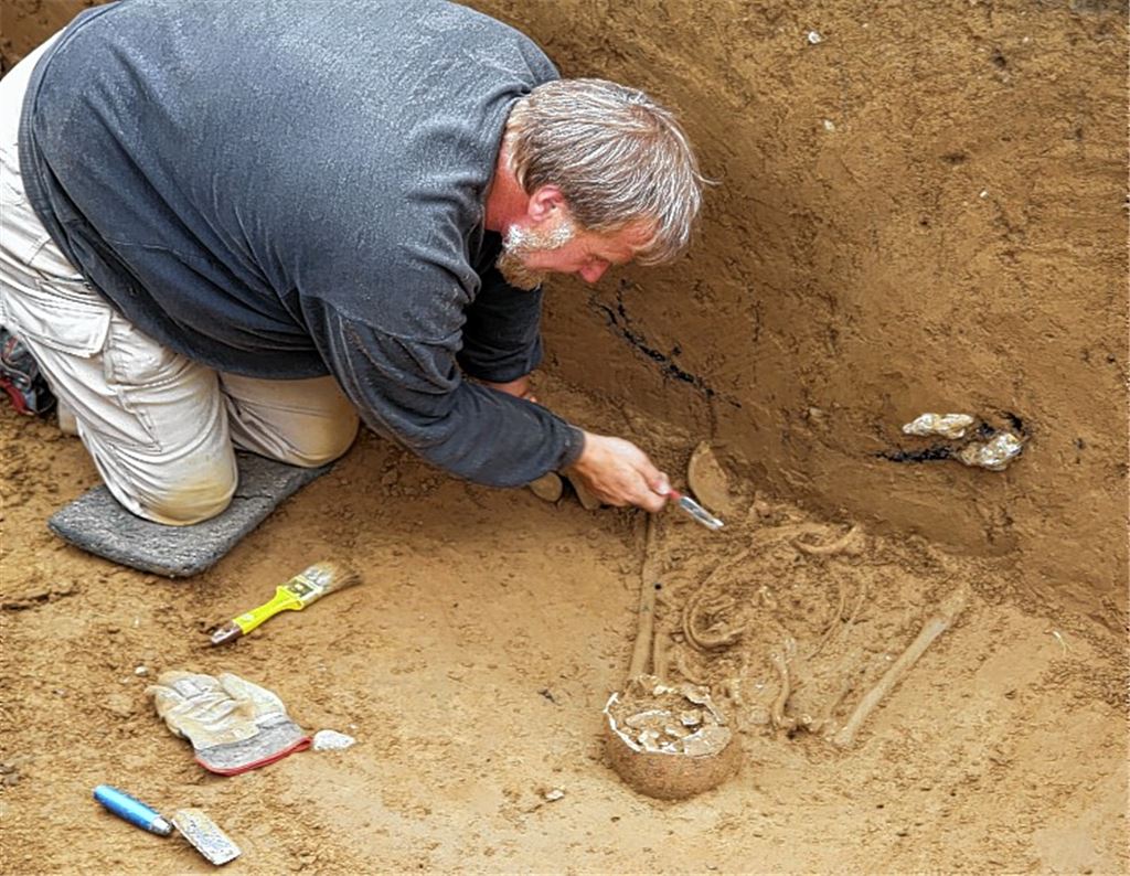 Archäologen stoßen in Großglattbach auf Spuren aus dem Mittelalter.Archivfoto: Deeg