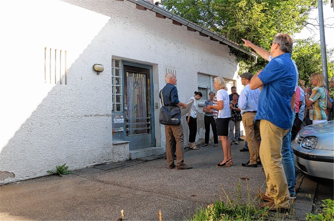 Stadträte machen sich vor Ort ein Bild