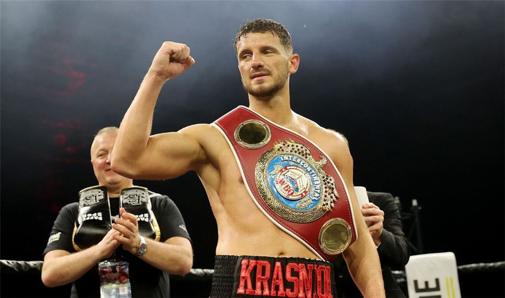 Ardian Krasniqi nach seinem Kampf im vergangenen Jahr in Sindelfingen.