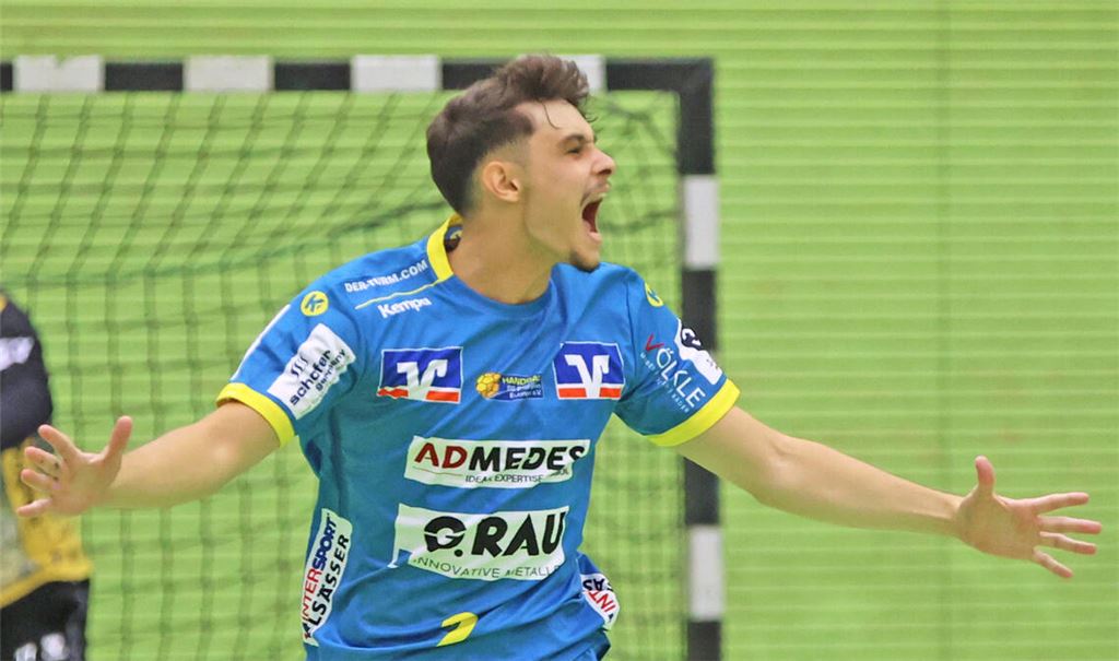 Arved Horchheimer jubelt. Foto: Müller