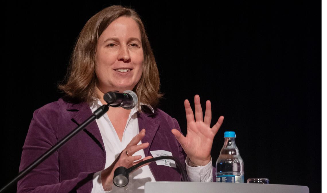 Auch Dr. Hilde Neidhardt, die Erste Landesbeamtin des Enzkreises, schätzt das Fo...