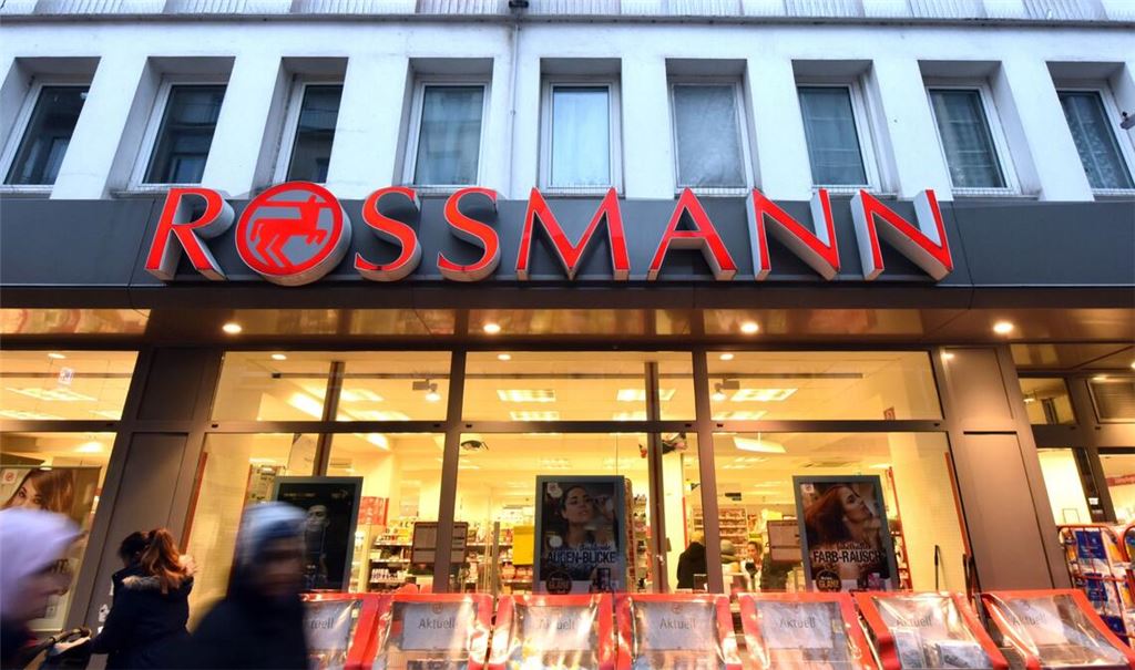 Auch Rossmann bietet einen Fotoservice an.