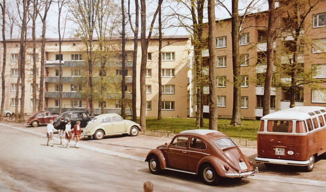 Auch Volkswagen setzte auf Werkswohnzungen wie hier in der Waldsiedlung Steimker Berg nahe Wolfsburg