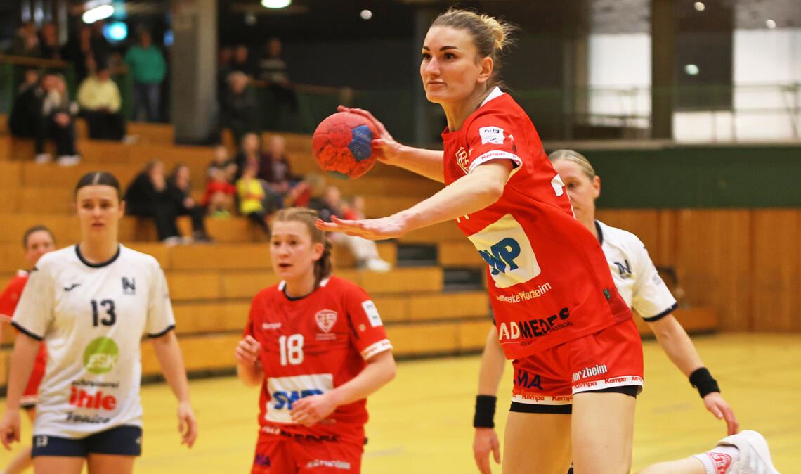 Auch acht Tore von Valeriia Kyryllova können die Niederlage nicht verhindern.