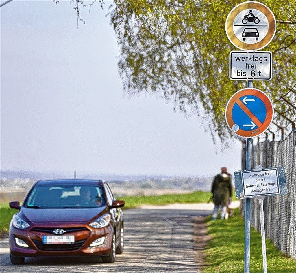 Sonn- und feiertags für Autos tabu