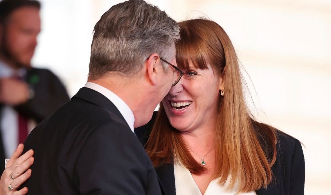 Auch das Verhältnis zwischen Premier Keir Starmer (links) und seiner Ex-Stellvertreterin Angela Rayner war einmal besser. (Archivfoto)
