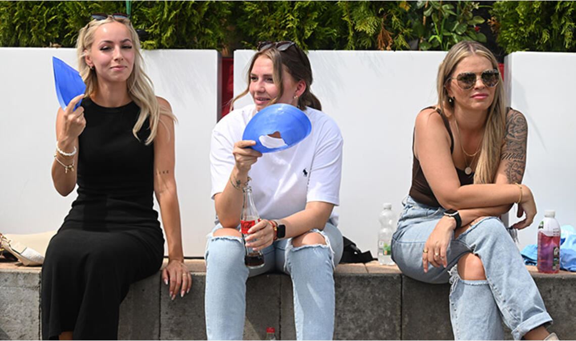 Auch den Zuschauern gefällt es.