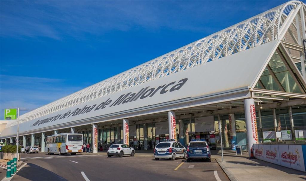 Auch der Flughafen in Palma de Mallorca ist betroffen.