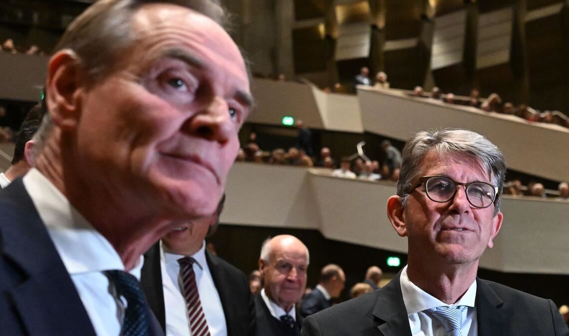 Auch der Leipziger Bürgermeister Burkhard Jung war aus Weimers Sicht nicht so freundlich wie sonst.