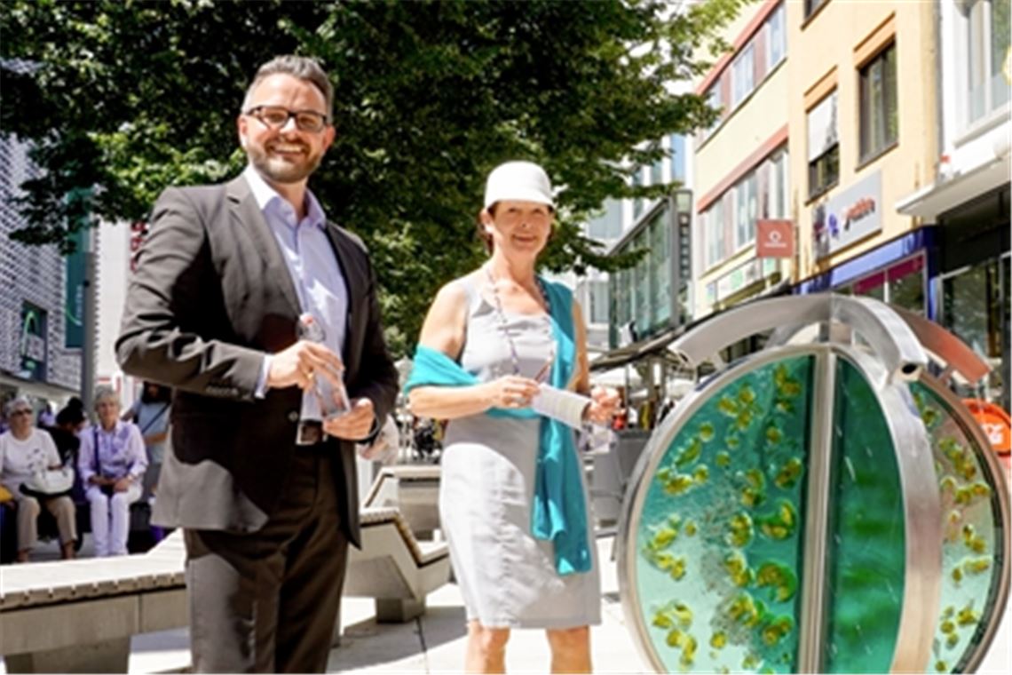 Auch der Pforzheimer Oberbürgermeister Peter Boch würde gerne Einzelhandel und Gastronomie Perspektiven geben. Archivbild