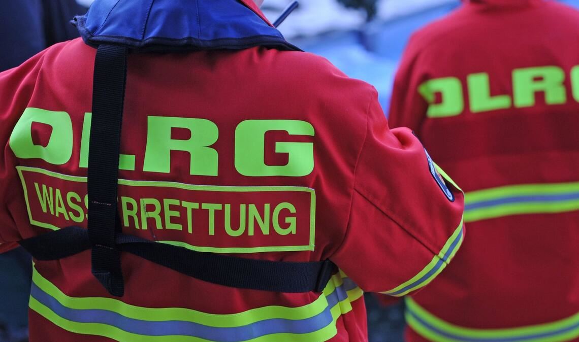 Auch die DLRG war an der Rettungsaktion beteiligt. (Symbolbild)