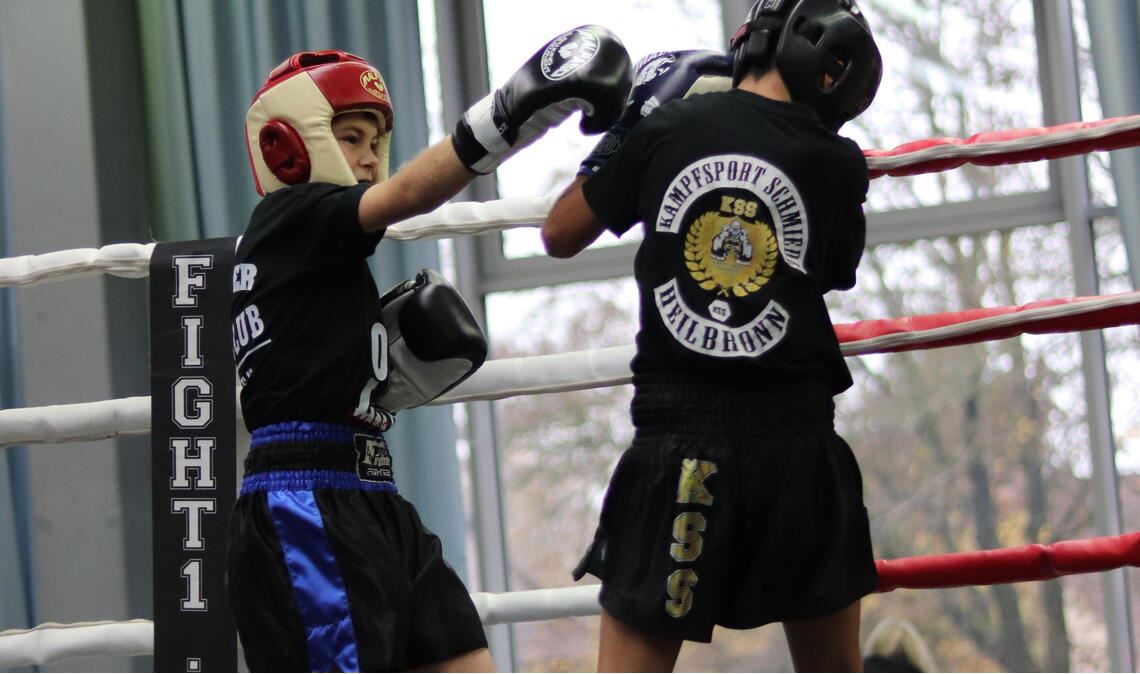 Auch die Kleinen kommen bei der Fight Night groß raus.