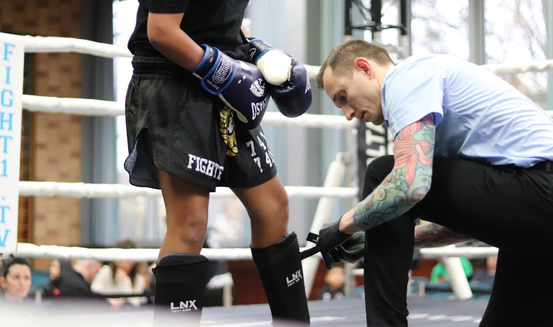 Auch die Kleinen kommen bei der Fight Night groß raus.
