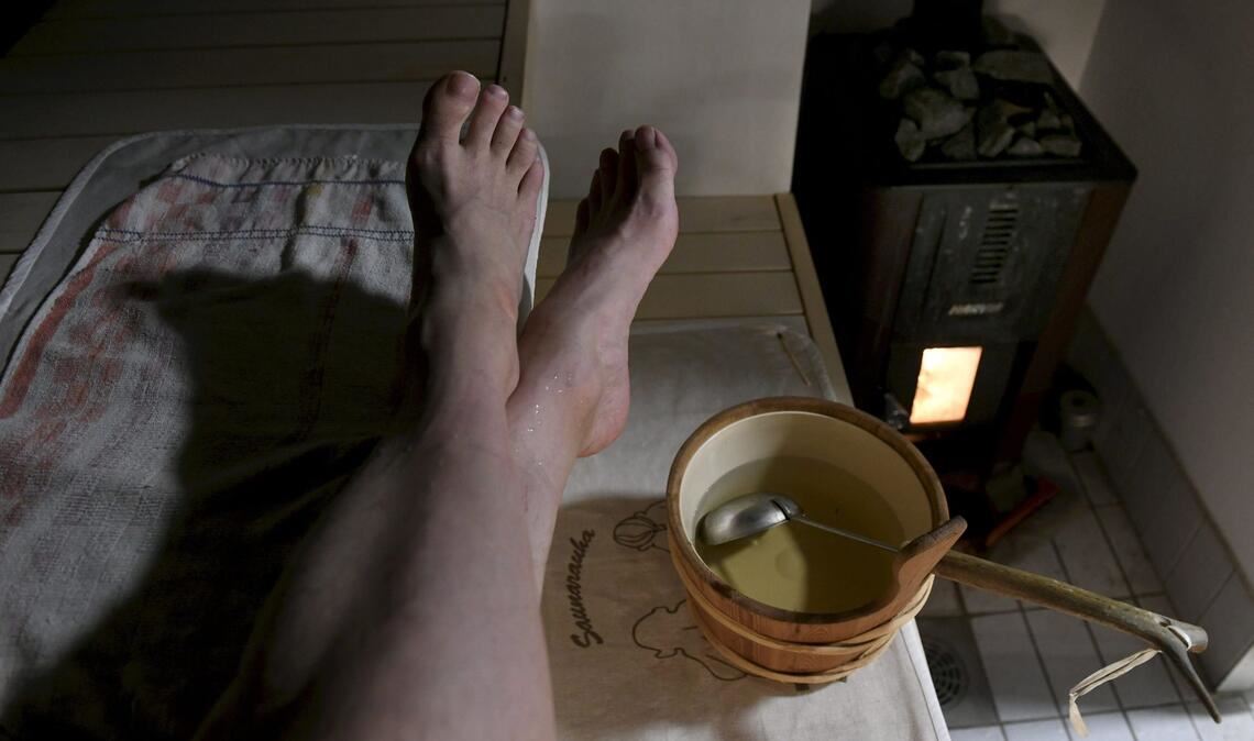 Auch die Saunakultur macht glücklich, finden viele Finnen. (Symbolbild)