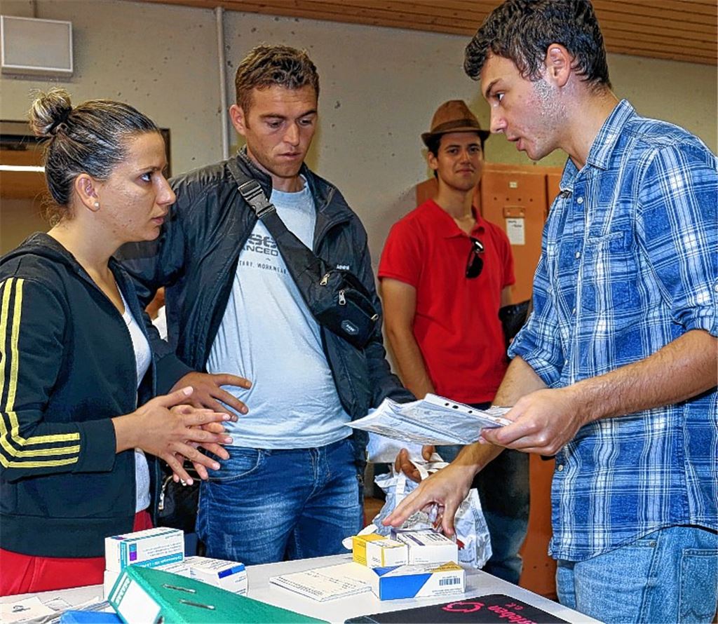 Impfungen sollen Flüchtlinge schützen