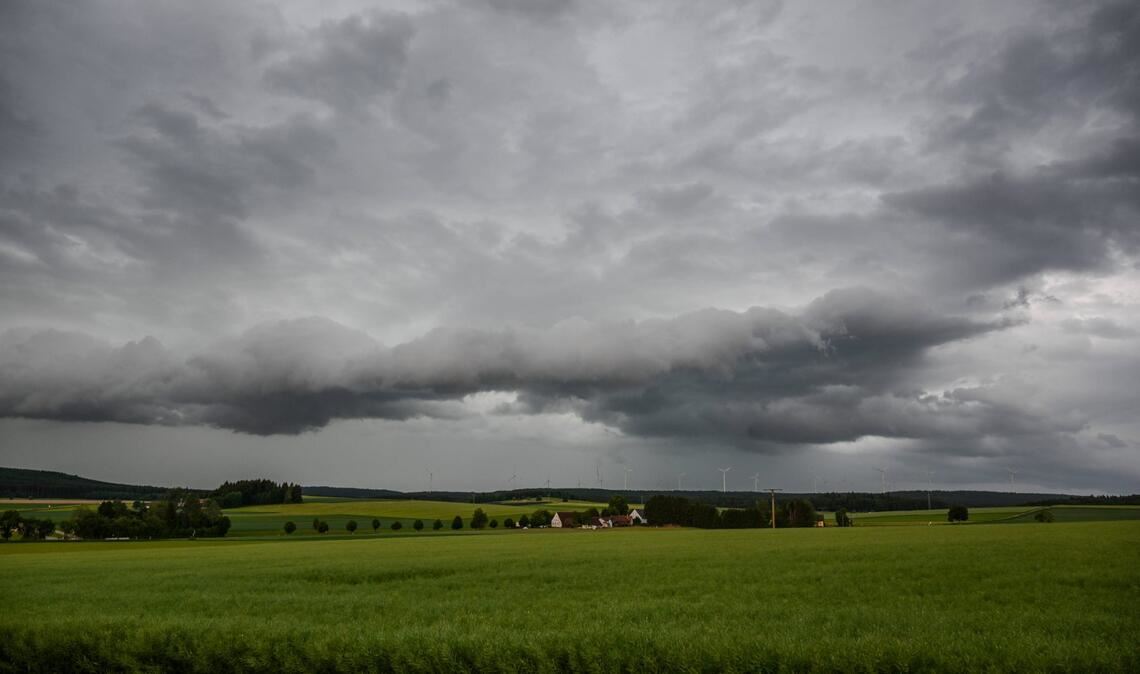 Auch heute kann es wieder Gewitter geben.