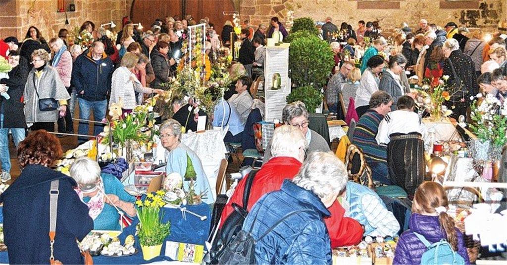 Ostereiermarkt bietet Corona die Stirn