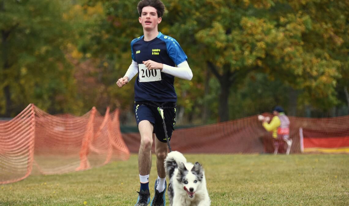 Auch ohne Training verteidigen Leandro Heidinger und Coco ihren Titel. Foto: privat