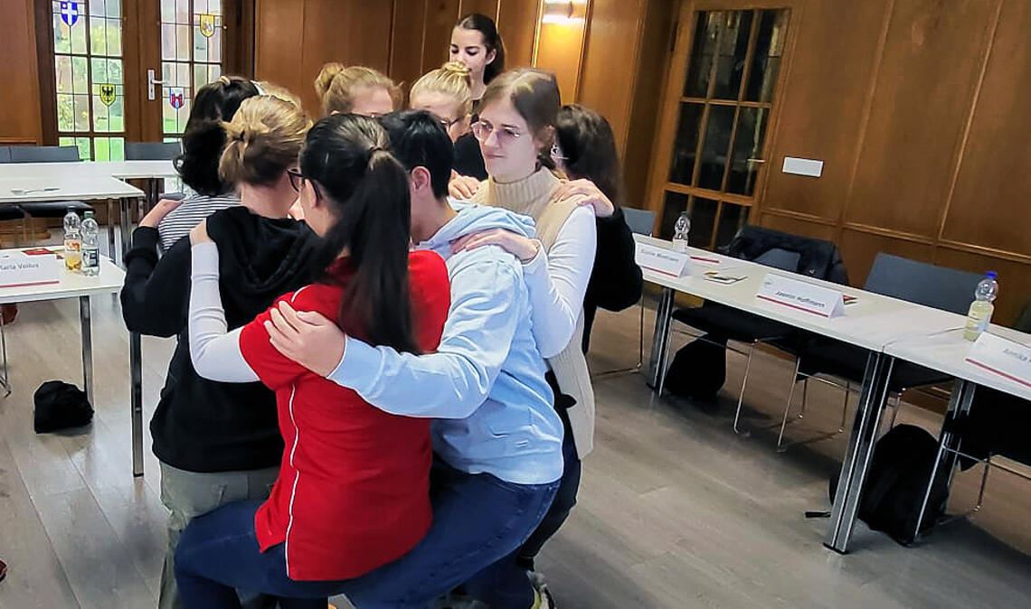 Auch praktische Übungen gehören zum Seminar des Badischen Fußballverbandes. Foto: bfv