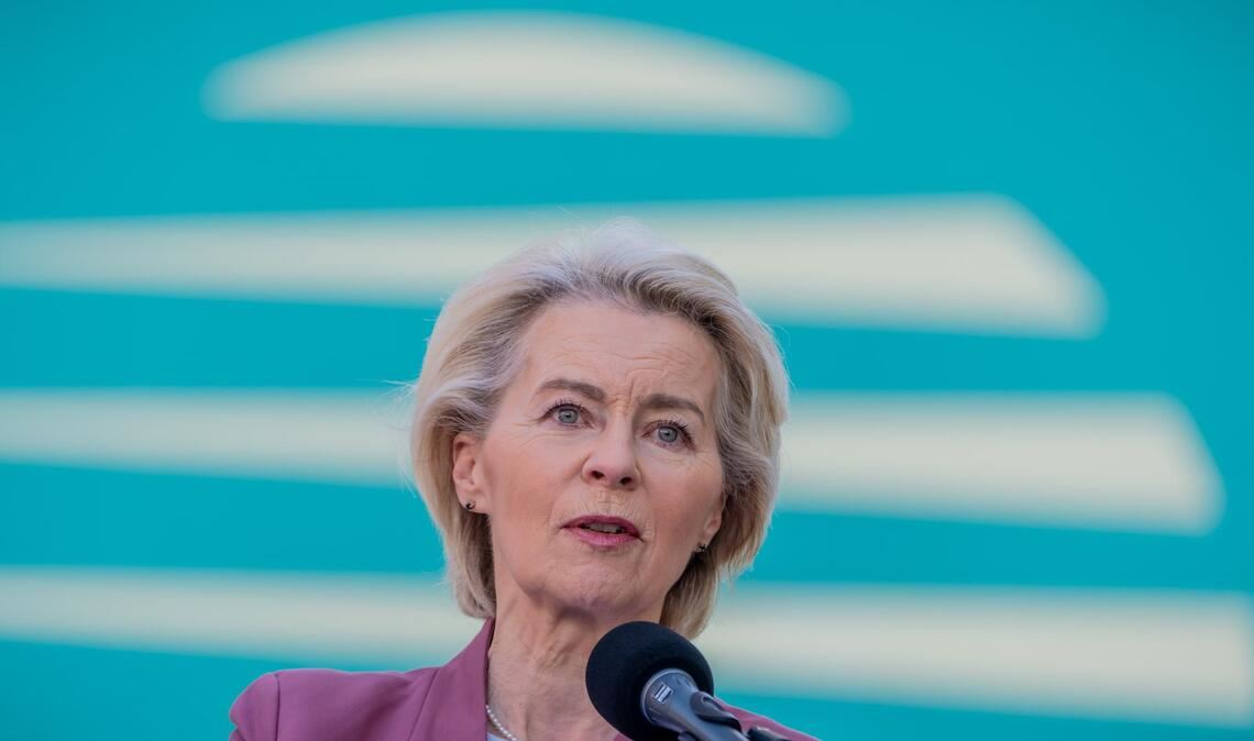 Auch von der Leyen äußert sich mit Blick auf die Reformagenda.