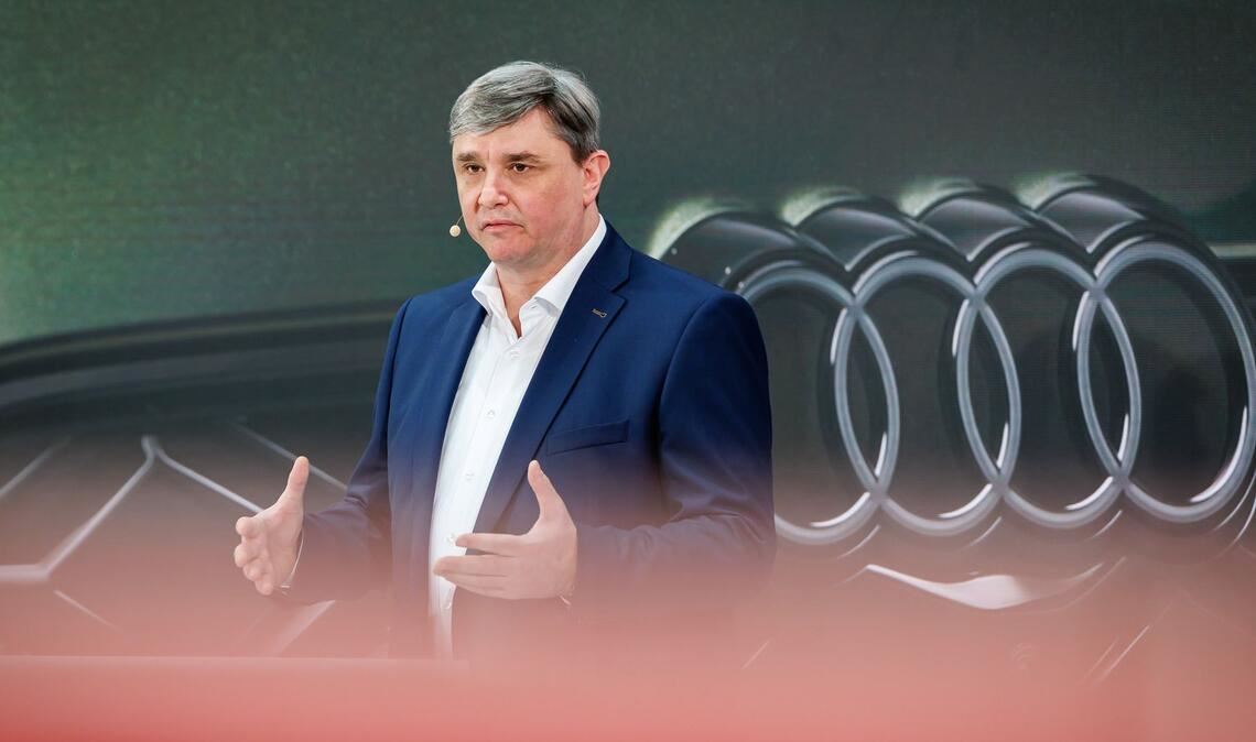 Audi-Finanzchef Rittersberger muss einen weiteren Gewinnrückgang vermelden. (Archivbild)