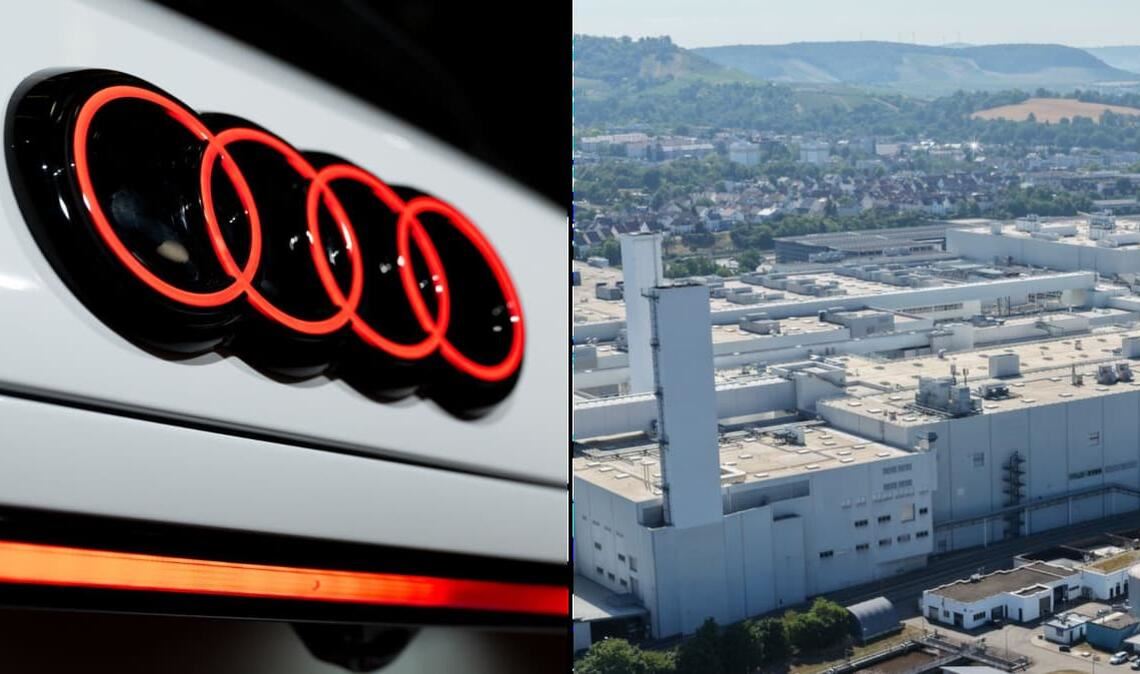 Audi in Neckarsulm: Die Zukunft des Standorts ist ungewiss.