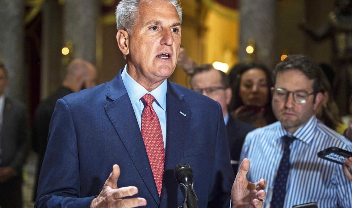 Auf Kevin McCarthy wartet im US-Schuldenstreit eine neue Hürde.