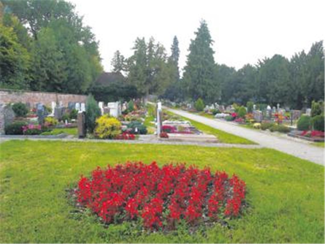 Auf allen Friedhöfen der Gemeinde Wiernsheim wird es neue Bestattungsformen geben. Bild: der Friedhof in Wiernsheim. Foto: Franz