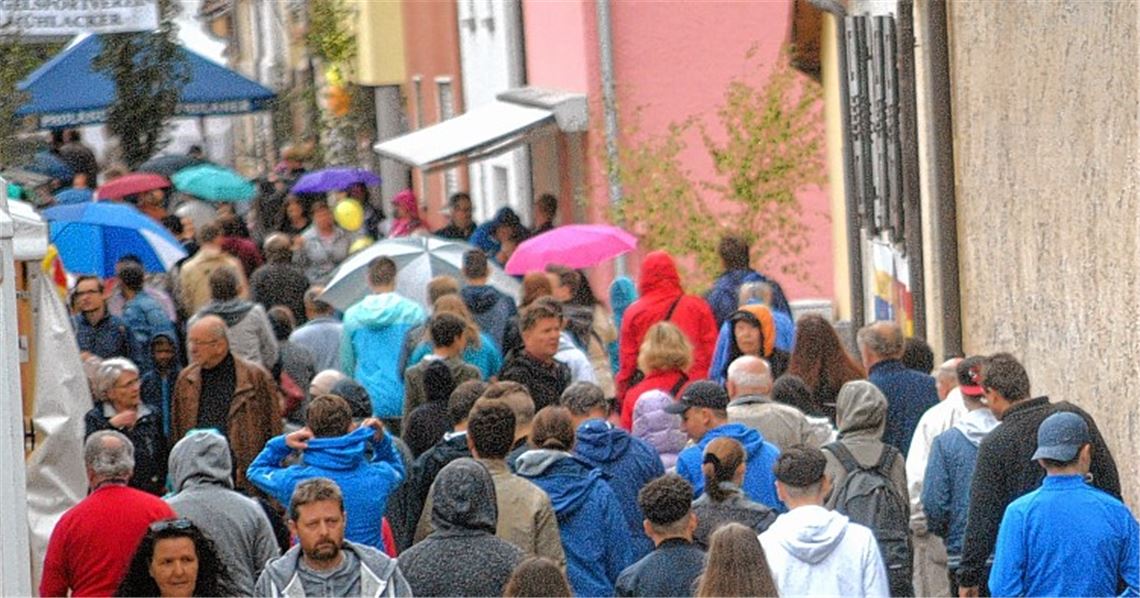 Das Straßenfest ist in Gefahr