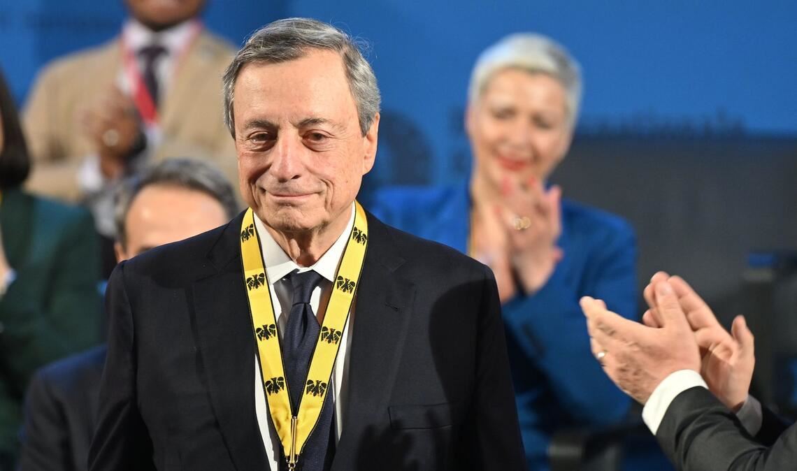 Auf dem Höhepunkt der Euro-Krise war Mario Draghi Präsident der Europäischen Zentralbank (EZB).