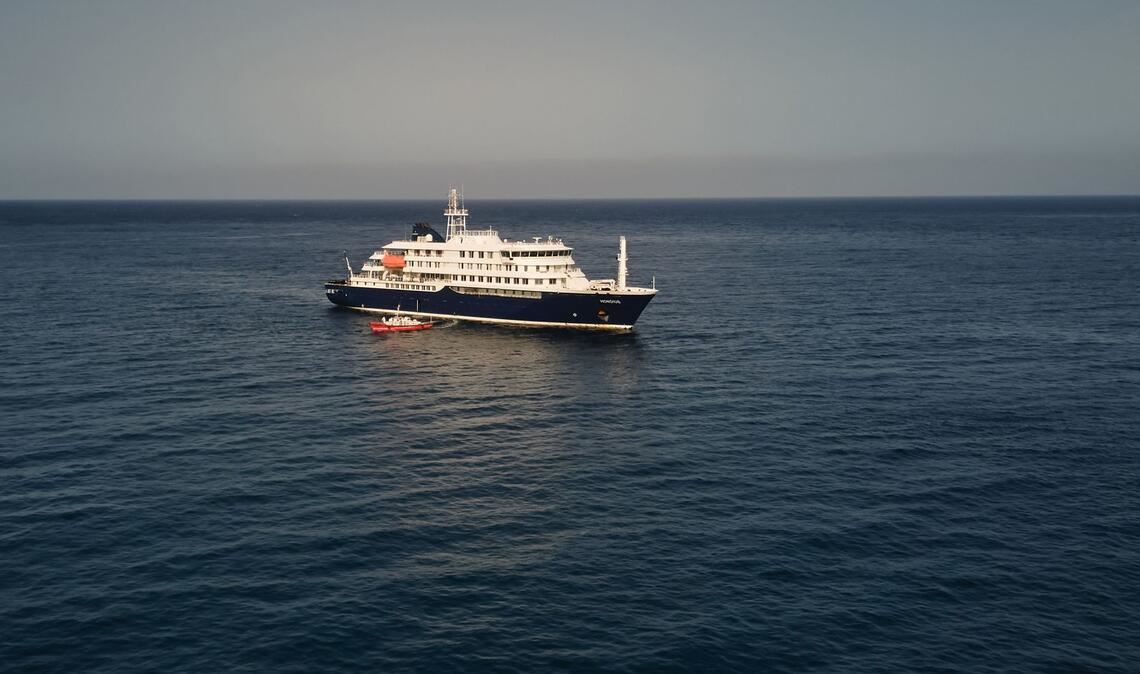Auf dem Kreuzfahrtschiff "Hondius" war es zu Hantavirus-Infektionen gekommen.