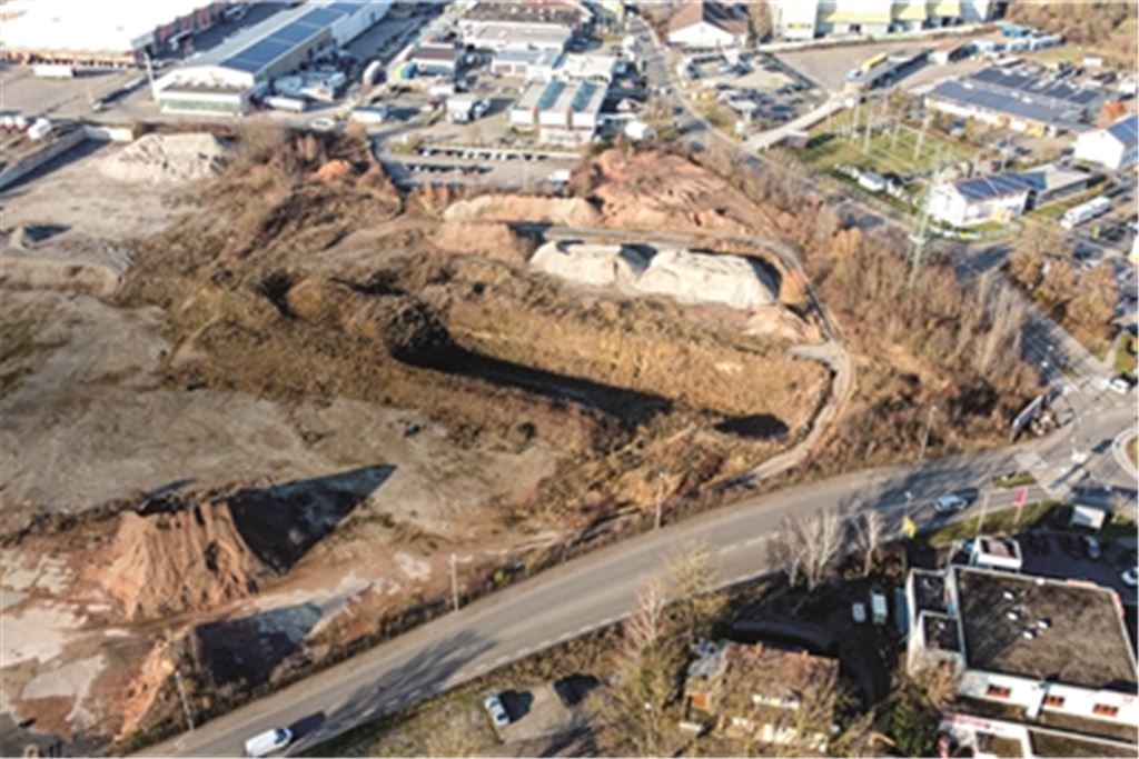 Auf dem Mühlacker Ziegeleiareal wird ein neues Wohnquartier entstehen. Foto: Schramm