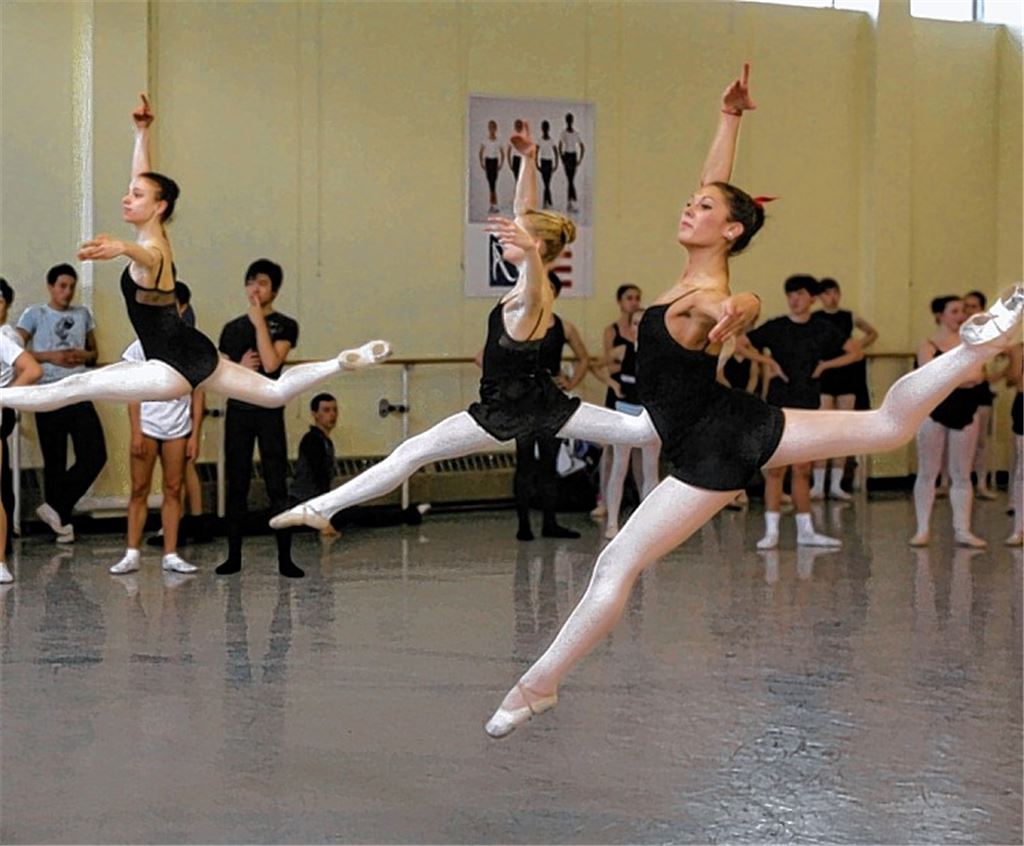 Auf dem Sprung nach oben.