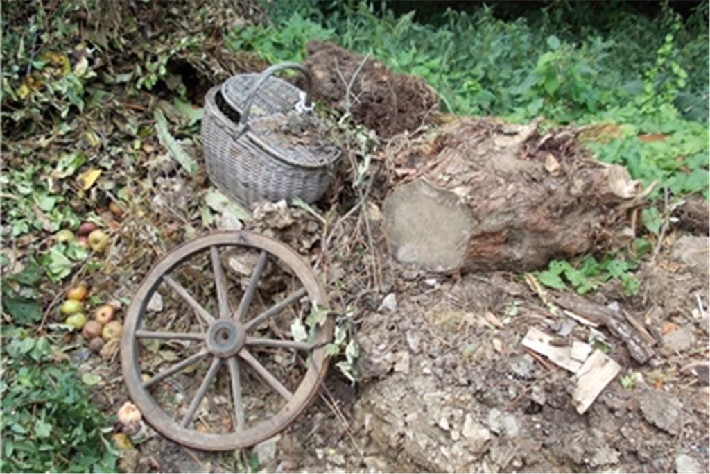 Auf den Häckselplätzen im Enzkreis gibt es immer mal wieder Probleme mit sogenannten Störstoffen. Fotos: Enzkreis, Abfallwirtschaft