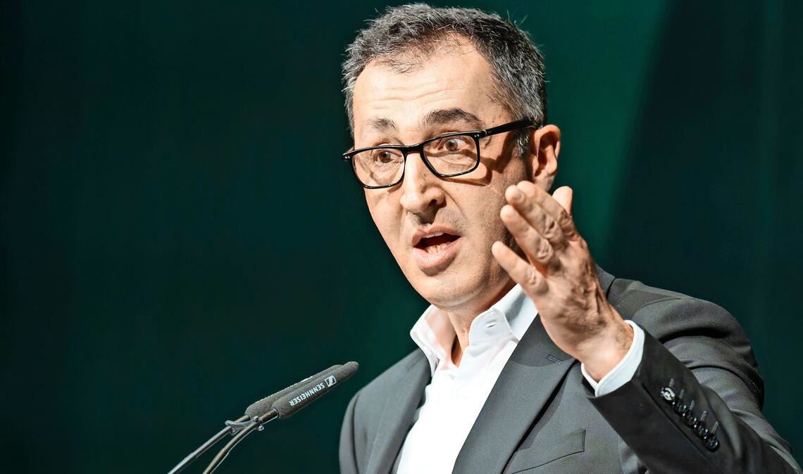 Auf der Aufholjagd: Cem Özdemir will sich bei der Landtagswahl noch auf Platz eins schieben.