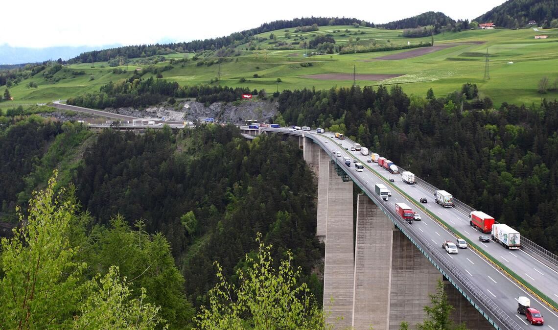 Auf der Brennerautobahn dürfte es am 30. Mai zu viel Stau kommen. (Archivbild)