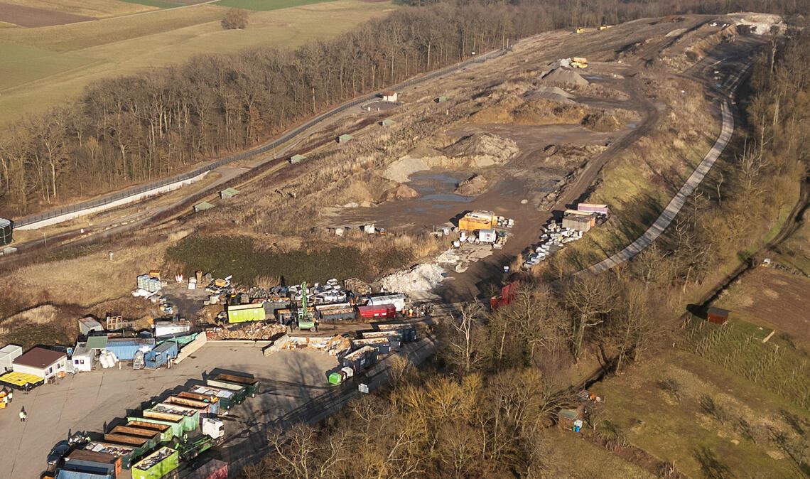 Auf der Deponie Hamberg werden nur wenige Abfälle aus dem AKW-Abriss in Philippsburg eingelagert. Foto: Fotomoment