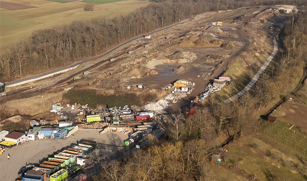 Auf der Deponie Hamberg werden nur wenige Abfälle aus dem AKW-Abriss in Philippsburg eingelagert. Foto: Fotomoment