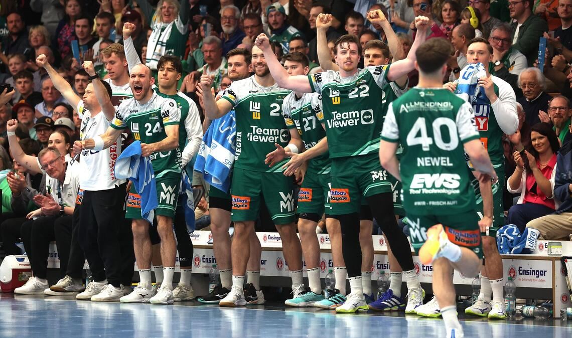 Auf der Frisch-Auf-Bank gab es Grund zum Jubeln.