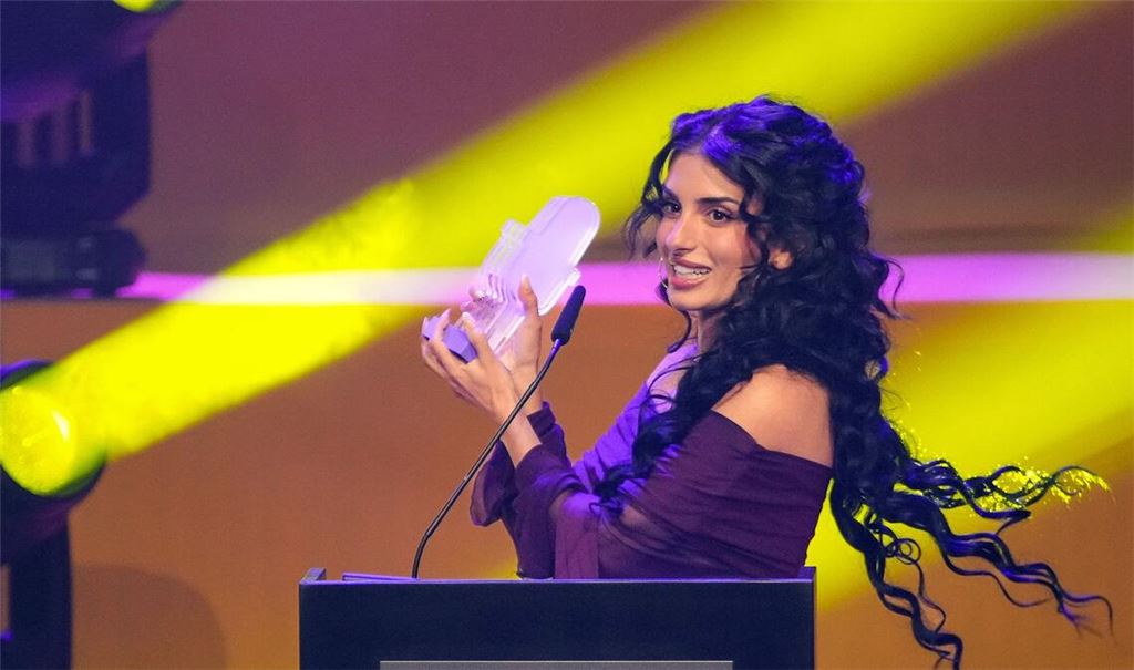 Auf einer Preisgala statt im Spätkauf: Sara Arslan.