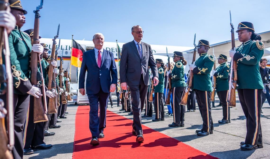 Auftakt in Südafrika: Merz beim G20-Gipfel angekommen