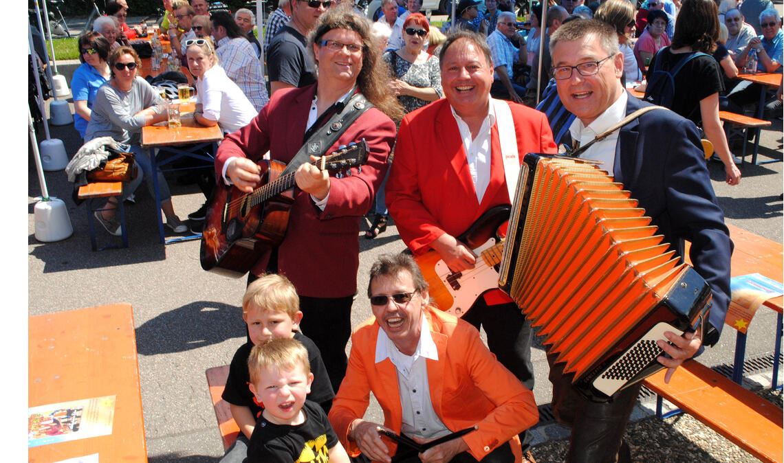 Auftritt am „Vatertag“ 2019 in Ötisheim. Foto: Archiv