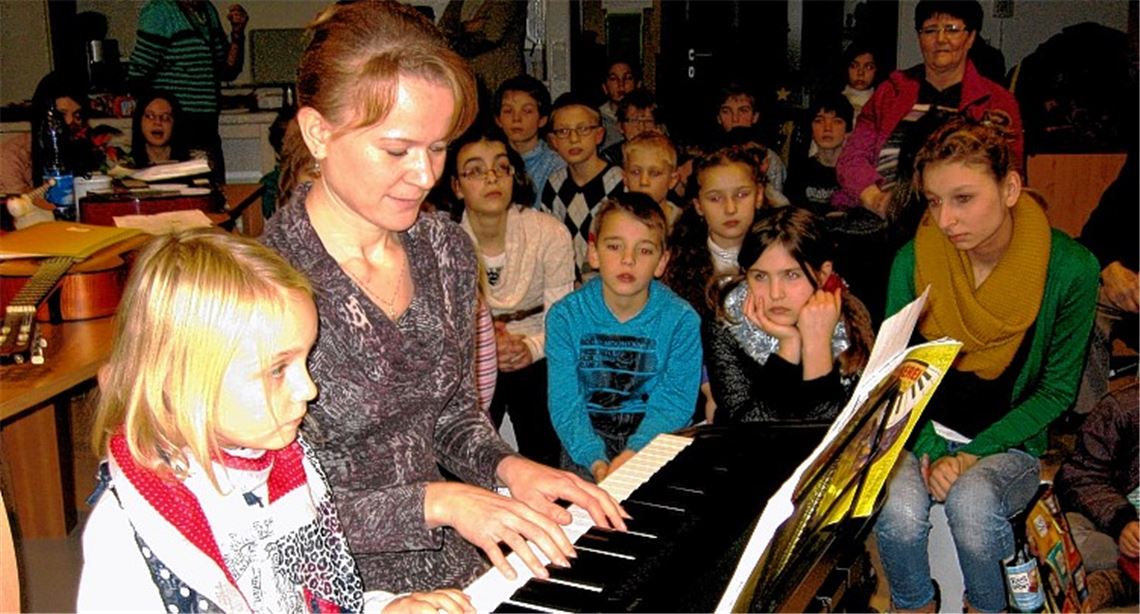 Auftritt im Seniorenzentrum.