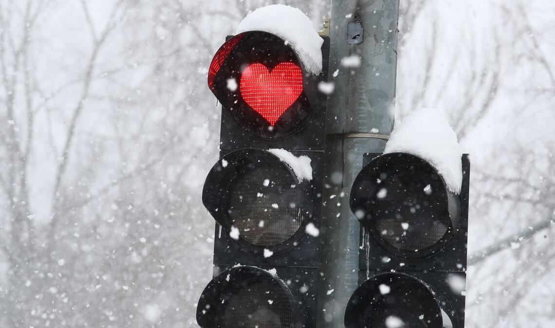 Augen auf beim Herzgebrauch - auch an der Ampel. (Archivbild)