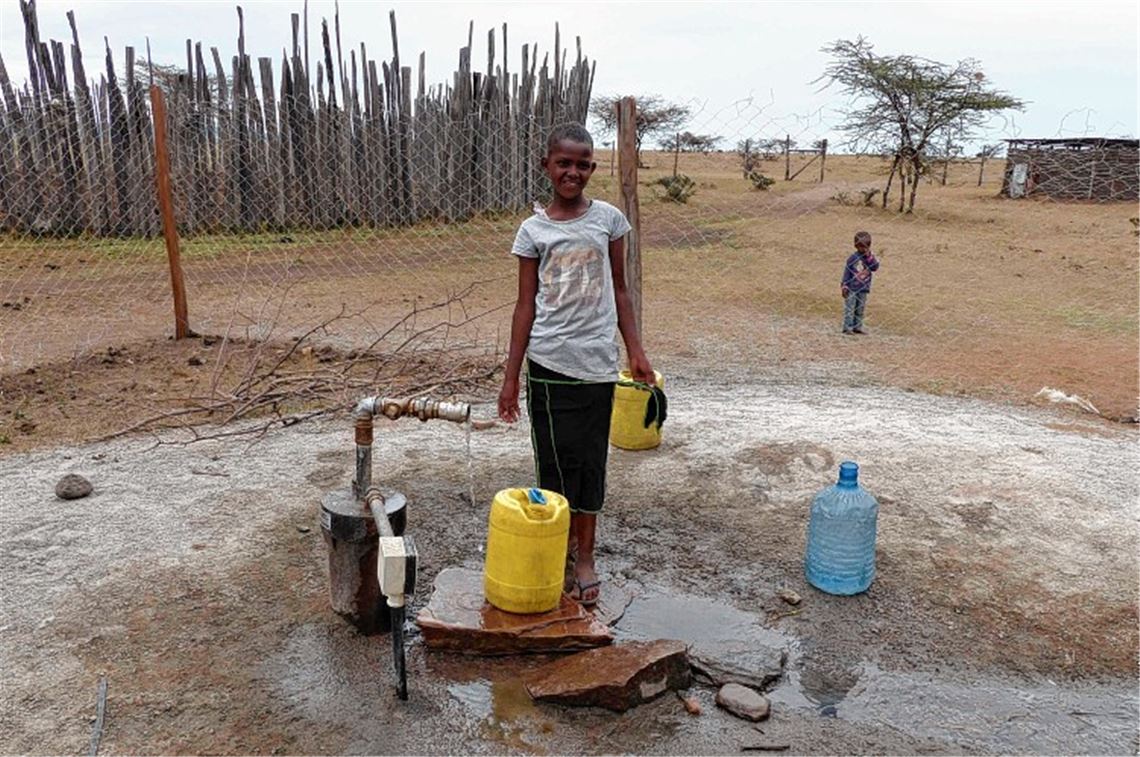 Schüler laufen für Hilfe in Afrika