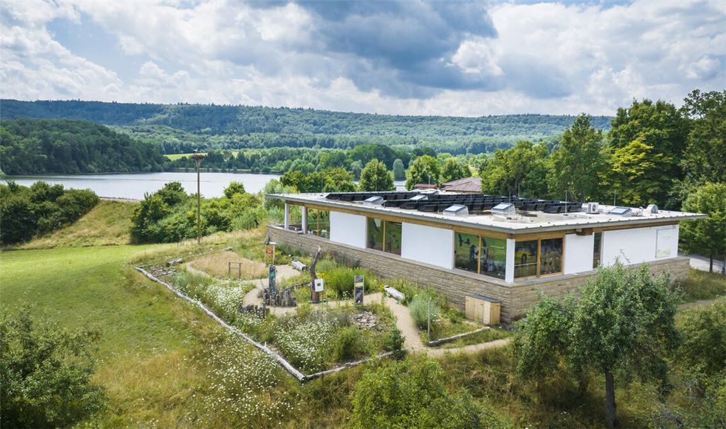 Ausflugsziel, Kommunikationsplattform, Geschäftsstelle: Im Naturparkzentrum in Zaberfeld schlägt das Herz des Naturparks. Foto: Dietmar Denger