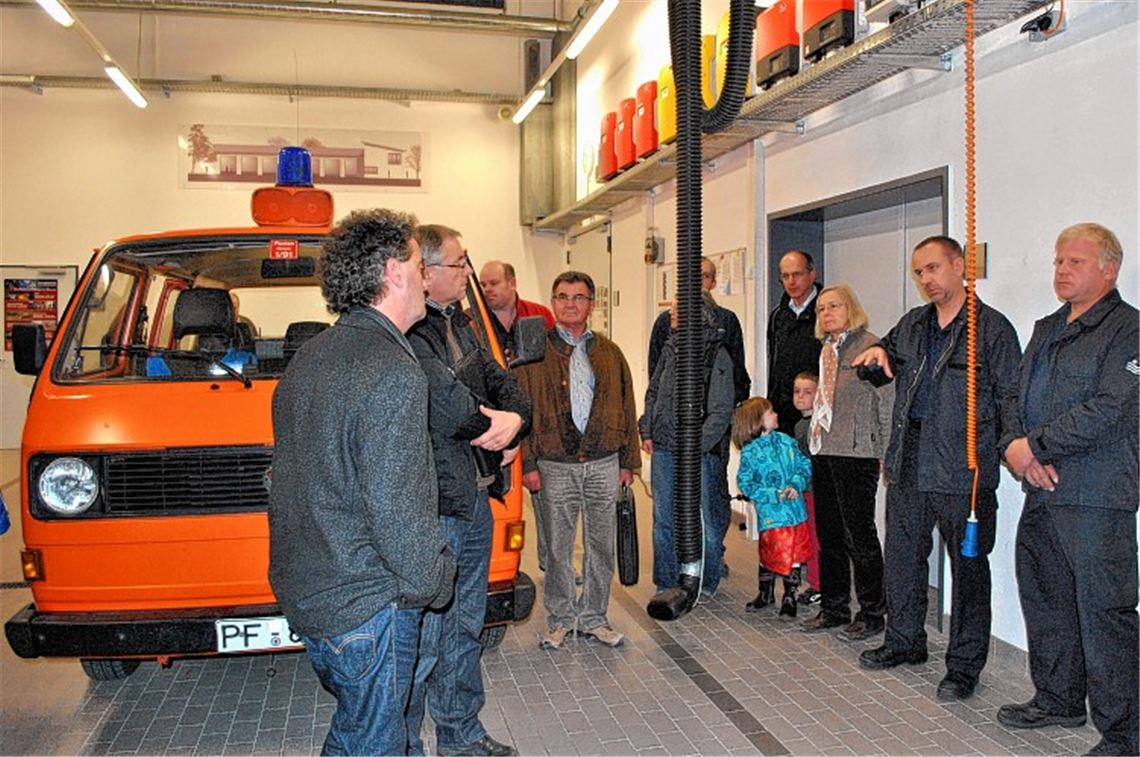 Ausgedient: Der alte Mannschaftstransportwagen soll durch ein neues Fahrzeug ersetzt werden.